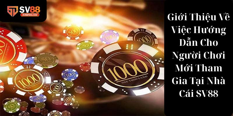 Hướng dẫn chung những thành viên mới gia nhập nhà cái sv88